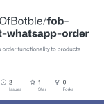 产品WhatsApp订单