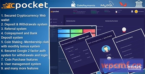 Cpocket v1.2.9 最佳加密货币网络钱包  可代汉化