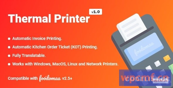 Fodomaa 1.0版热敏打印机模块 可代汉化