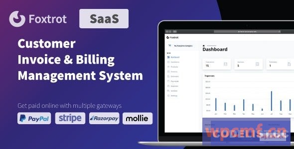 Foxtrot (SaaS) v1.0.4 客户、发票和费用管理系统 可代汉化