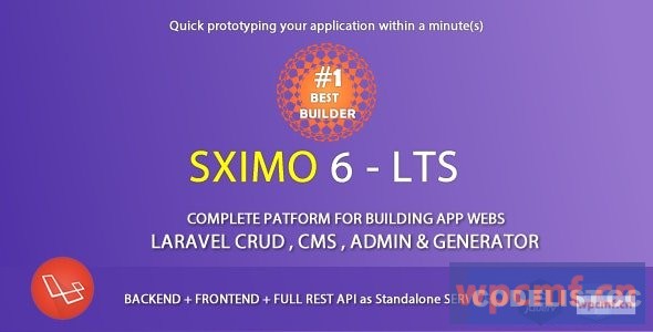 Laravel多用途应用v7.1 CRUD   CMS   Sximo 6 可代汉化
