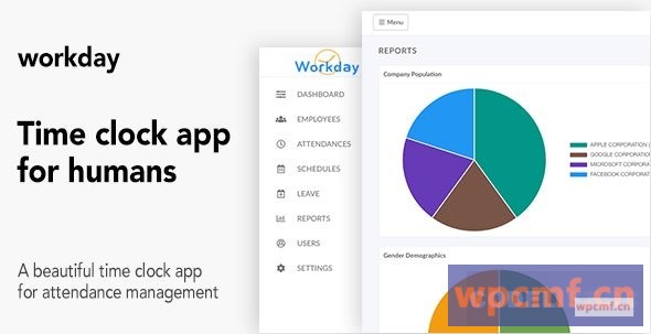 Workday v1.6 员工时钟应用 可代汉化