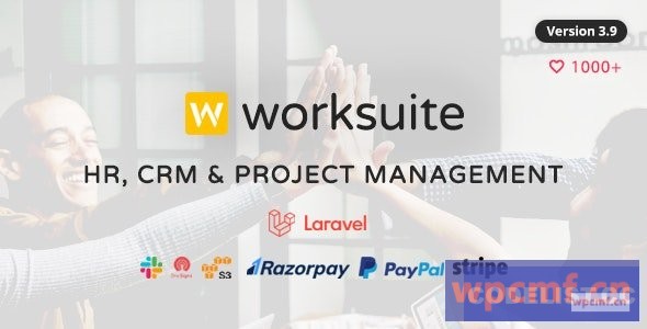 WORKSUITE v4.0.1 HR，CRM和项目管理 可代汉化