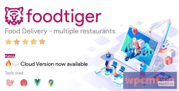 FoodTiger v2.1.1 食品配送 多个餐厅 可代汉化