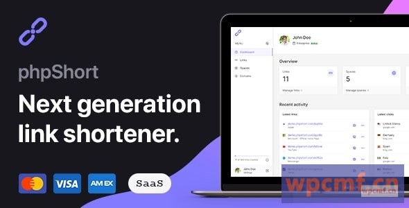 phpShort v3.0 URL缩写平台  可代汉化