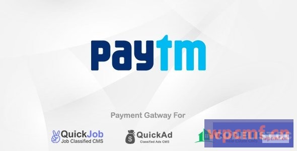 适用于QuickCMS v1.0的Paytm支付插件 可代汉化