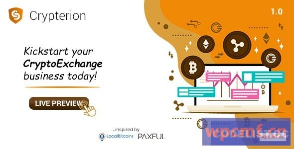 Crypterion v1.0 多功能加密货币交换软件 (带有自托管钱包) 可代汉化