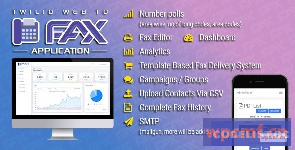 Twilio WEB到传真机系统应用程序PHP脚本v1.2 可代汉化