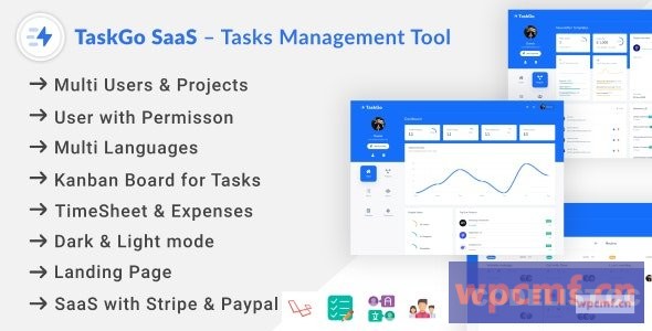 TaskGo SaaS v2.1.0 任务管理工具  可代汉化