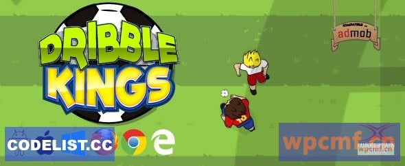 运球国王1.0版 HTML5足球游戏 (.capx) 可代汉化