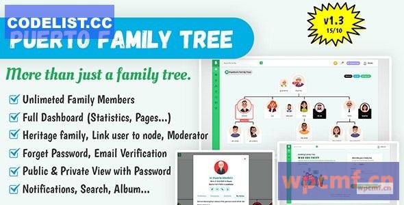 波多黎各家谱生成器v1.3 可代汉化