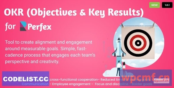 OKRs Perfex CRM v1.0.1的目标和关键结果 可代汉化