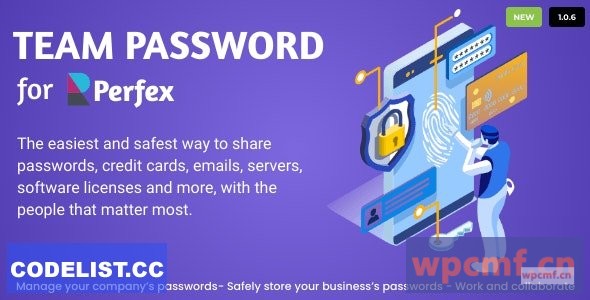 Perfex CRM v1.0.6的团队密码 可代汉化