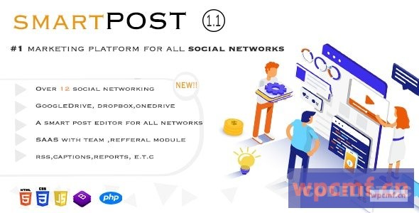 Smart Post v1.5 社交营销工具  可代汉化