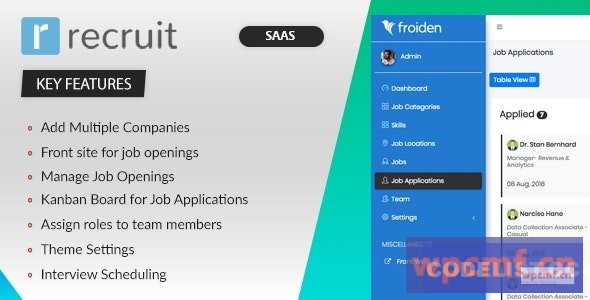 招聘SAAS v3.3.4 招聘经理  可代汉化