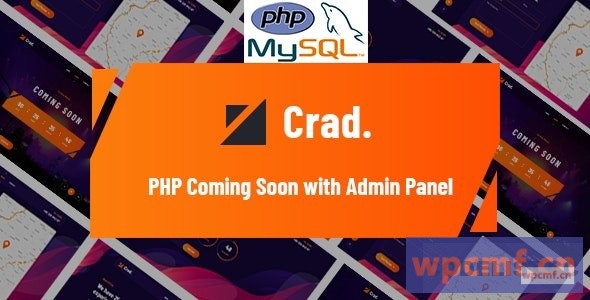 Crad v1.0.1 PHP即将推出管理面板 可代汉化