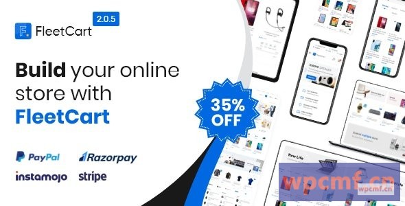 FleetCart v2.0.5 Laravel电子商务系统  可代汉化