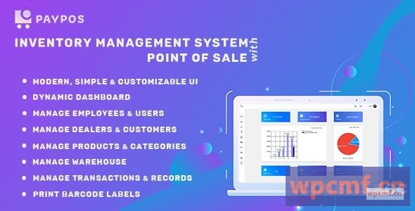 支付POS v1.0 销售和库存管理系统 可代汉化