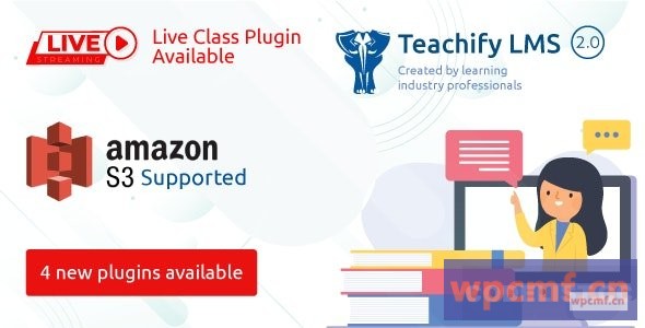 Teachify LMS v2.3.0 强大的学习管理系统 可代汉化