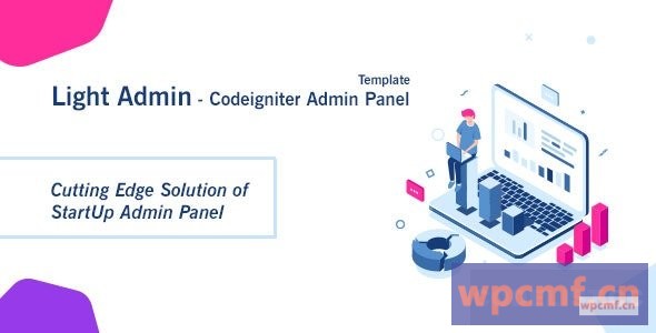 CI启动管理面板模板 + 登录身份验证v1.0 可代汉化