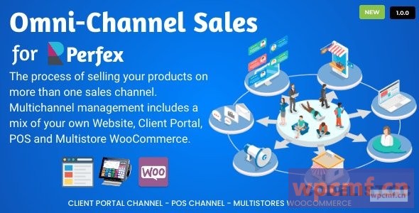 Perfex CRM 1.0版的全渠道销售 可代汉化