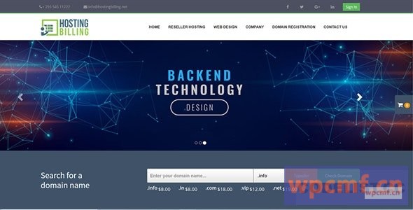 托管计费v1.4 带CMS的域和Web托管发票系统 可代汉化