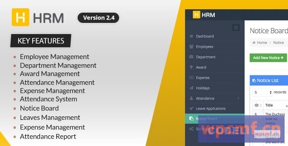 人力资源管理v3.1.6 人力资源管理 可代汉化