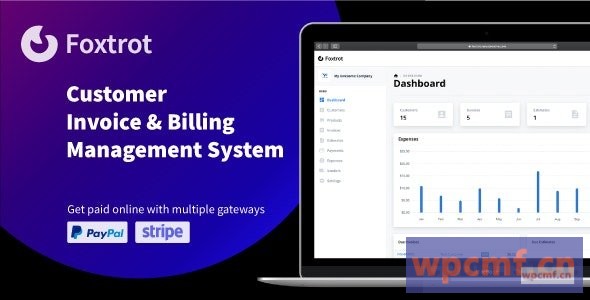 Foxtrot v1.0.0 客户、发票和费用管理系统 可代汉化