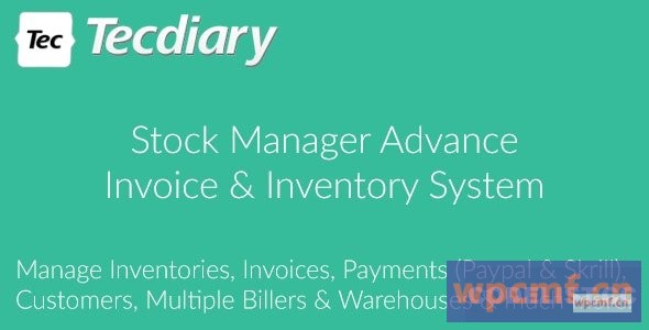 库存经理预付款 (发票和库存系统) v3.4.35 可代汉化