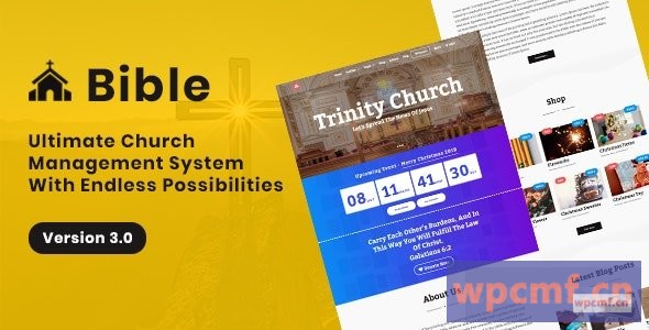 圣经v3.0 教会管理系统  可代汉化