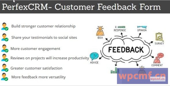 Perfex CRM 客户反馈模块v1.0 可代汉化