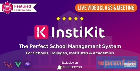 InstiKit学校v2.9.0 学校管理系统和学校ERP  可代汉化