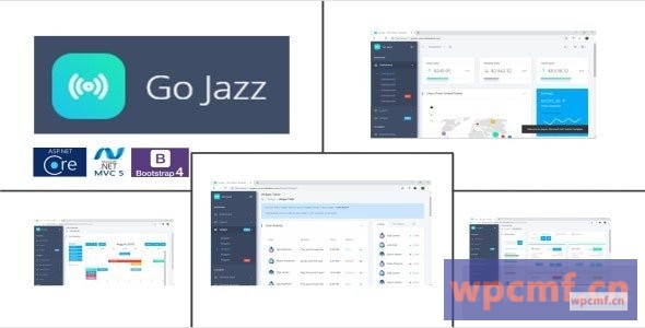 GoJazz主题组合v1.0 ASP.NET管理模板 可代汉化