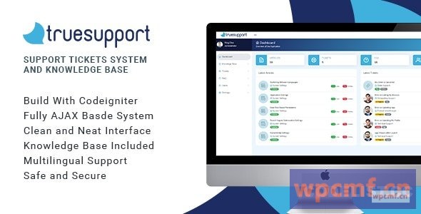 TrueSupport v1.1 支持票务系统和知识库 可代汉化