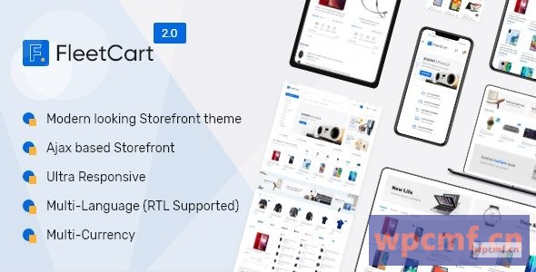 FleetCart v2.0.0 Laravel电子商务系统  可代汉化