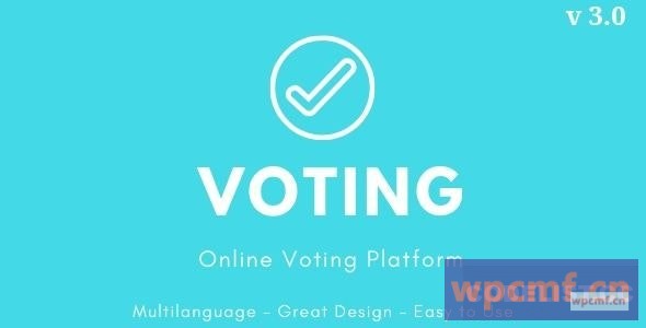 投票v3.0 在线投票平台 可代汉化