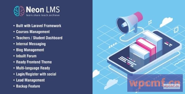 霓虹灯4.6版 学习管理系统PHP Laravel脚本 可代汉化