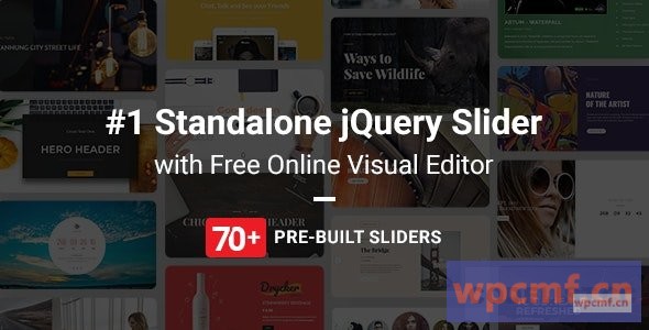 主滑块v2.51.2 带有Visual Builder的查询滑块插件 可代汉化