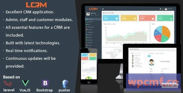 LCRM v2.3 下一代CRM web应用程序 可代汉化