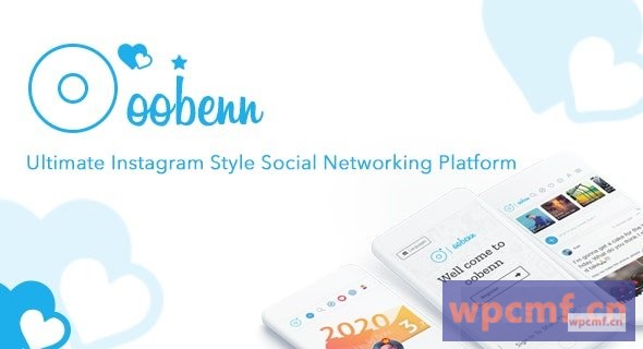 oobenn v3.7.7 终极Instagram风格PHP社交网络平台  可代汉化