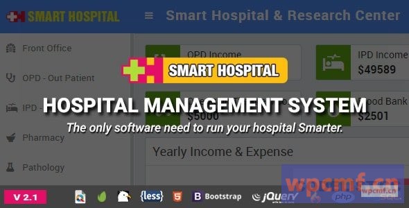 智能医院v2.1 医院管理系统  可代汉化