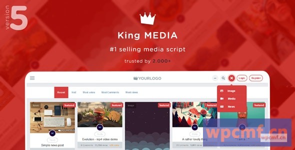 King Media v5.2 病毒杂志新闻视频  可代汉化