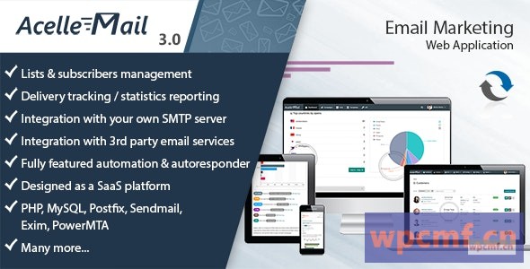 Acelle v4.0.19 电子邮件营销Web应用程序  可代汉化