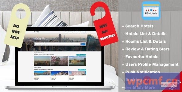 PSHotels网站 (带有后端的终极酒店搜索网站) v1.3 可代汉化