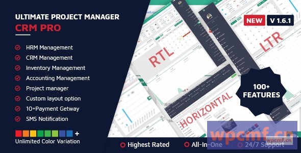 终极项目经理CRM PRO v1.6.1  可代汉化