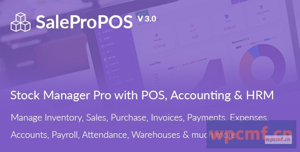 SalePro v3.1 带有POS、HRM、会计的库存管理系统  可代汉化