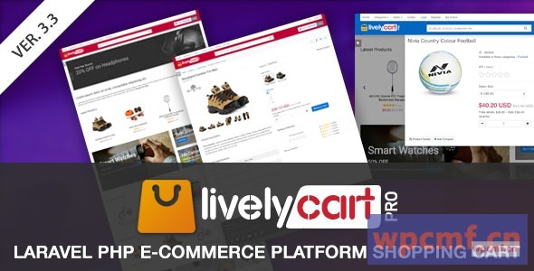 LivelyCart PRO v3.4.0 Laravel电子商务平台 | 购物车 可代汉化