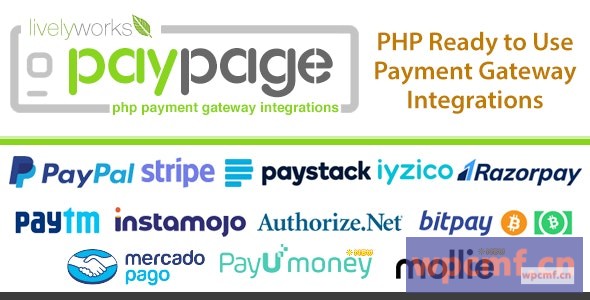 PayPage v1.3.0 PHP准备使用支付网关集成 可代汉化