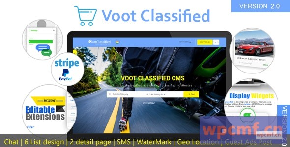 Voot分类v2.3 分类广告CMS 可代汉化