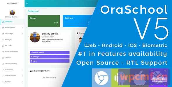 Ora学校套件v6.0 终极学校管理系统 可代汉化